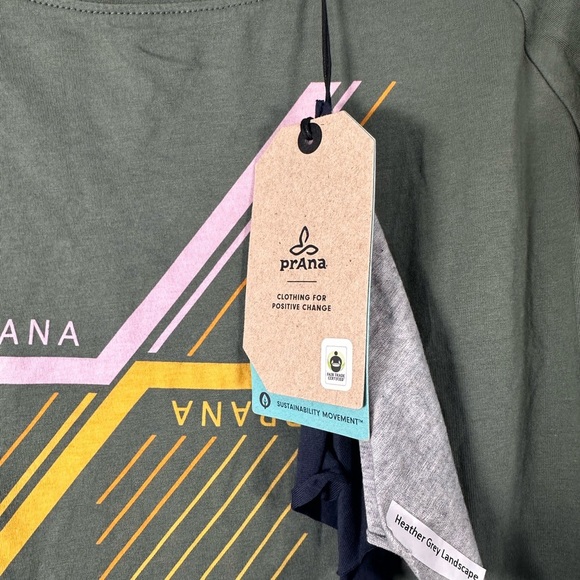 NWT Prana Organic Cotton Long Sleeve Women's Top Small - Picture 2 of 6